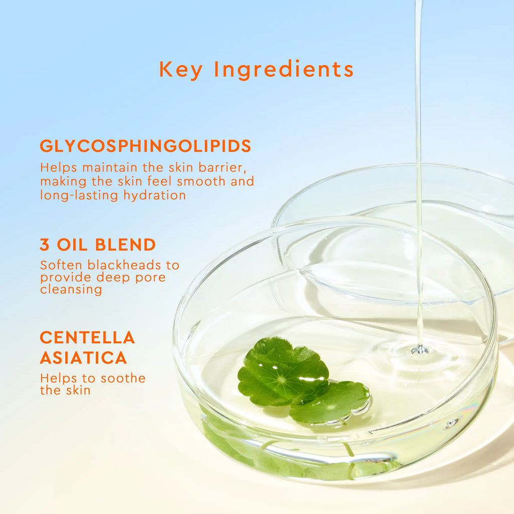 [New Launch] Glad2Glow Madagascar Centella Light Cleansing Oil | Bicontinuous Microemulsions Technology & Smooth Complexion Perfector