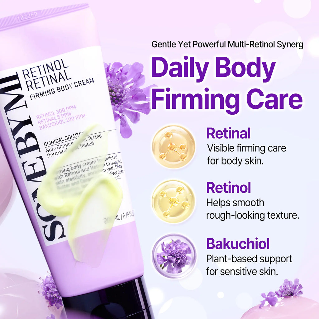 Retinol Retinal Firming Body Cream [200Ml] - Korean Skincare - Advanced Healthy Firming, Anti-Aging Body Lotion for Wrinkles & Smooth Skin Renewal