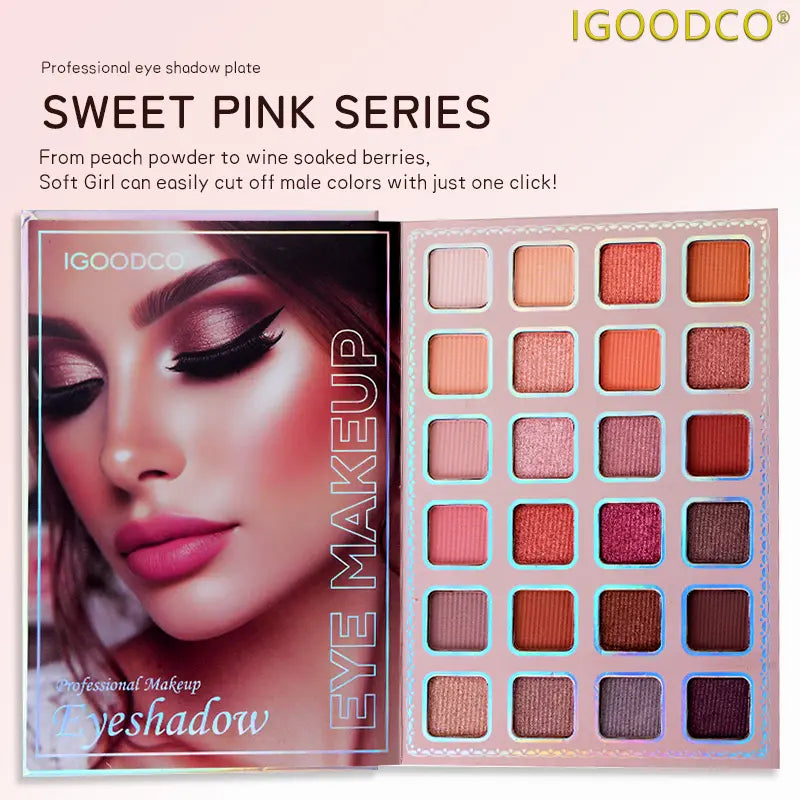 Igoodco 78-Shade Makeup Kit Set - European American Eyeshadow Palette with Multicolor Matte Highlighter, Lip Products, Eyeliner for Cosplay, Model IG3156, 1-Piece,Summerwins