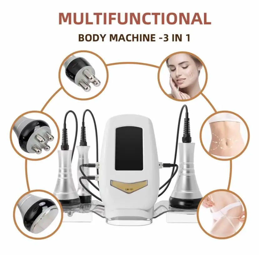 [Renhui] 4 in 1 Body Massager, Multifunctional Bodymassage Machine, Professional Body Caremachine for Home & Spa Use