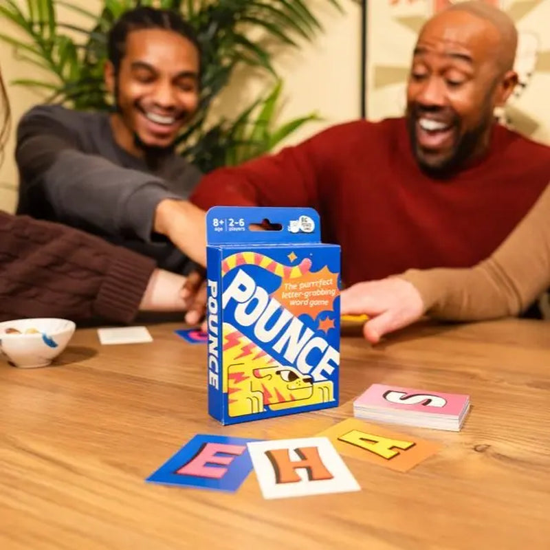 Pounce: the Purrrfect Letter-Grabbing Word Card Game by Big Potato Games - for Kids and Adults - Fast Paced Family Card Game - 2-6 Players Ages 8+