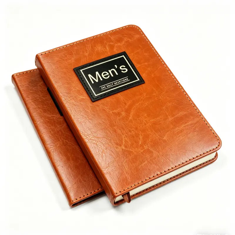 A Minute with God – Men’S Daily Prayer Journal, 365 Days One-Minute Devotions Notebook for Busy Dads & Professionals | Premium Luxleather Cover Christian Prayer Book for Spiritual Growth | Ideal Father’S Day, Christmas & Birthday Faith Gift
