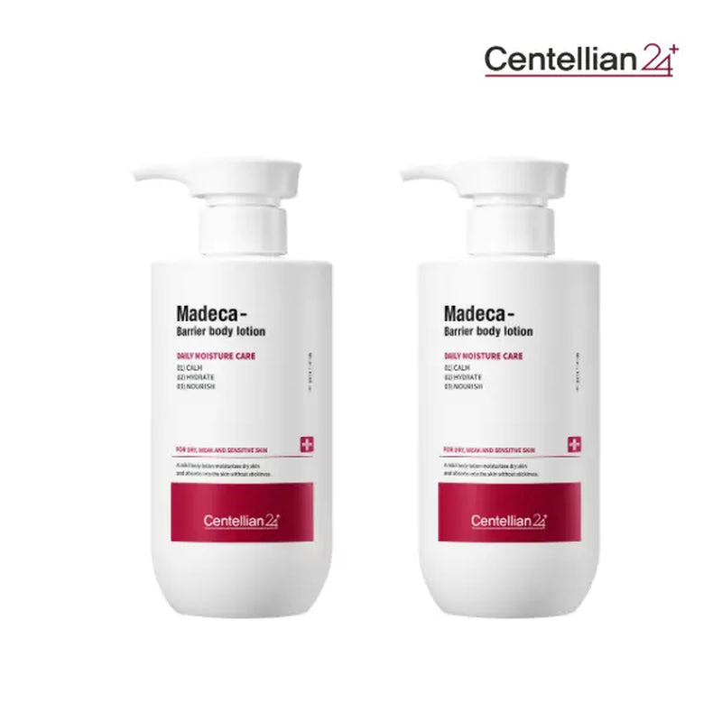 [Centellian24] Madeca Barrier Body Lotion | TECA Calming & Barrier Repair for Sensitive Skin | 65% Centella Asiatica & Patented Moistboom | Soothes Dryness Itchiness & Absorbs Quickly | Family-Safe Formula | 500Ml (16.9Fl Oz)