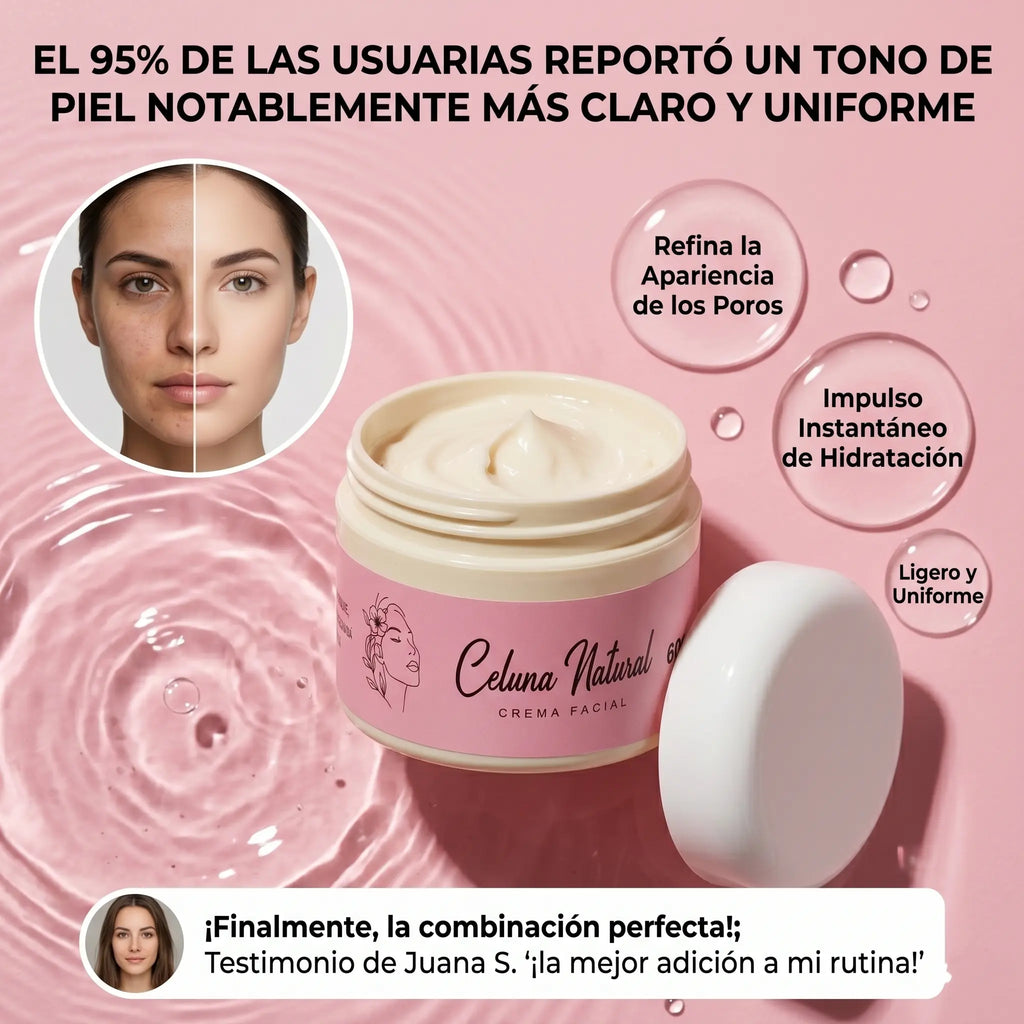 Natural Brightening Face Cream, Dual-Action Day and Night Moisturizer for Deep Hydration and Luminous Skin, 60 Ml, Hydrate, Moisture