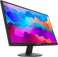 E249W-19203R 24-Inch FHD LED Gaming Monitor 2X HDMI VGA 75Hz Build-In Speakers, Machine Black