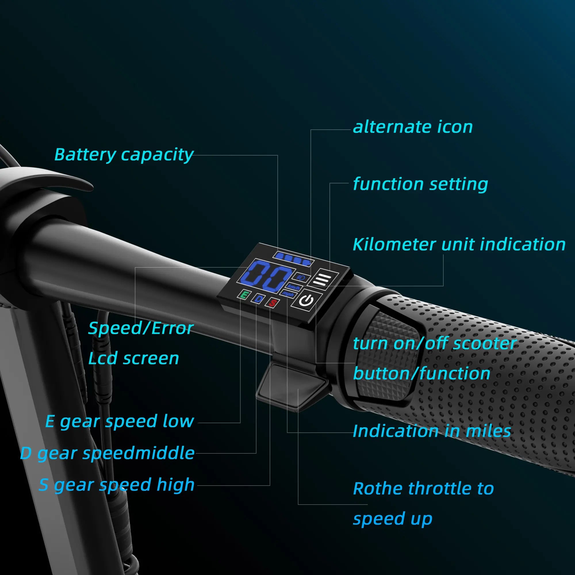 500W Electric Scooter for Adults with Seat, 48V 10.4Ah Battery, Top Speed 22 Mph, Driving Range 21-27 Miles,Pet-Friendly Design with Rear Basket Scooters