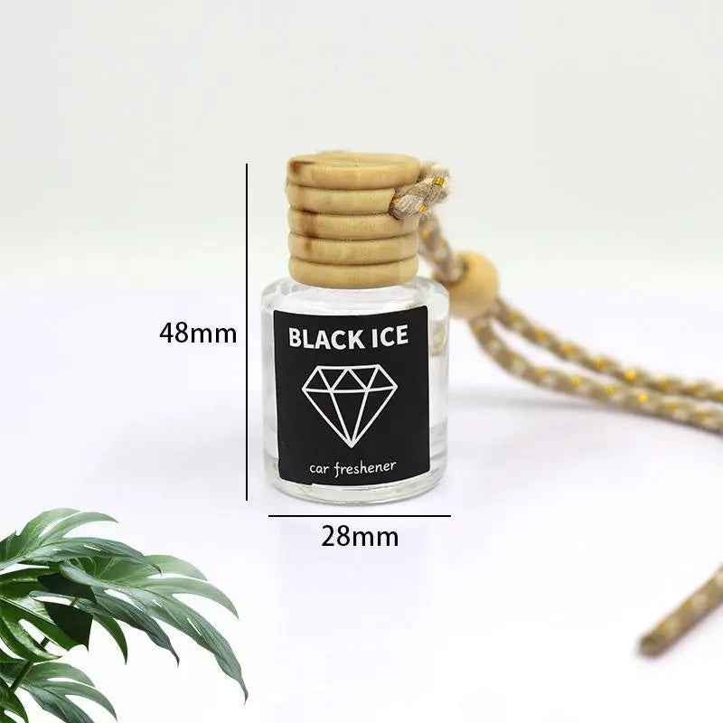 8ML Hanging Scent Oil Diffuser, Natural Fruit Juicy Perfume, Long Lasting Fragrance, 3 Scents Car Air Freshener for Home & Car