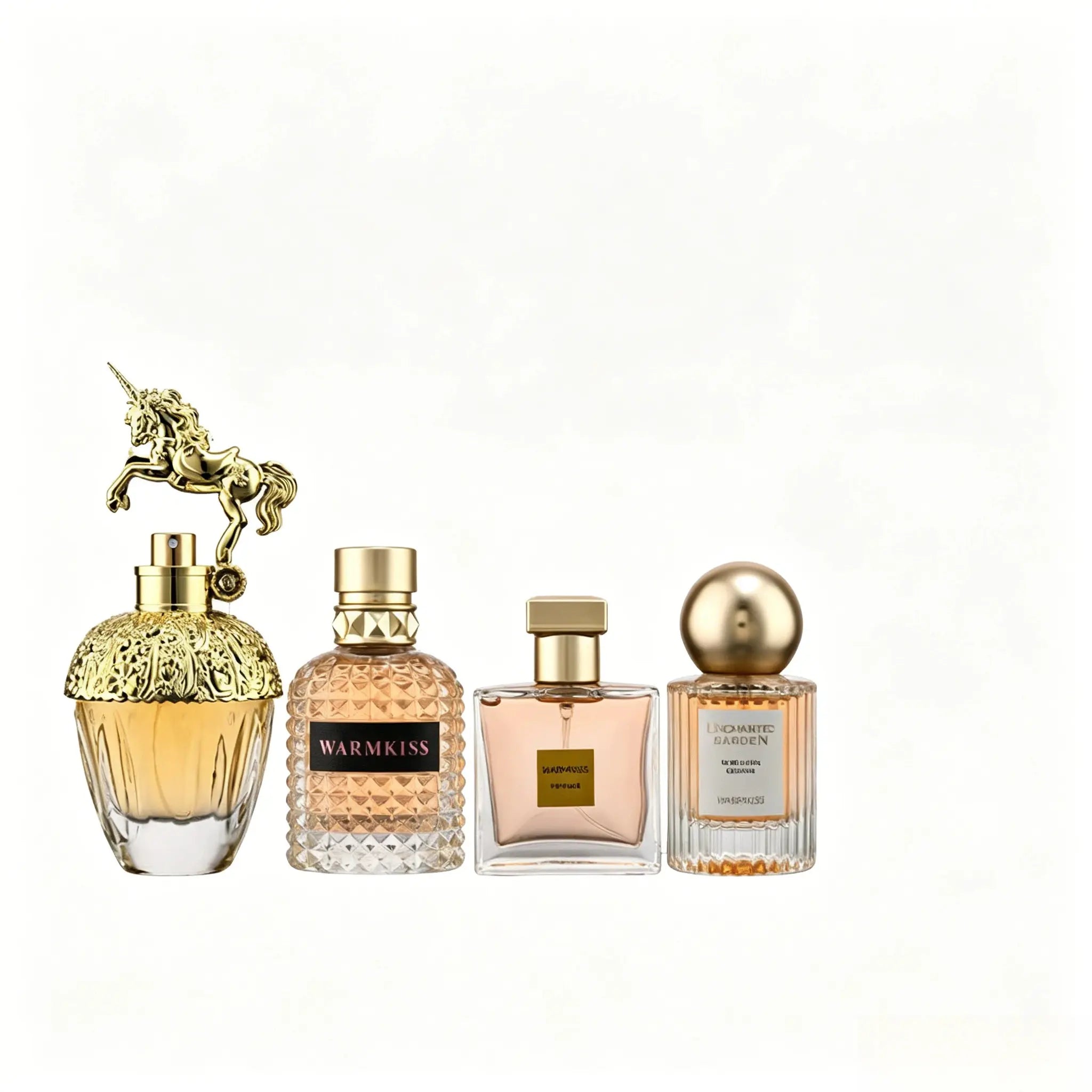 WARMKISS Perfume Set: 4 Scents for Every Vibe- 50Ml+30Ml*2+25Ml - with Floral & Fresh Notes - Ideal Gift for Her on Birthday & Anniversary - Long Lasting Perfumes - Mini Perfumes - Perfect Birthday Gift - Perfect Gift Set - Timber - Colognes-Woman