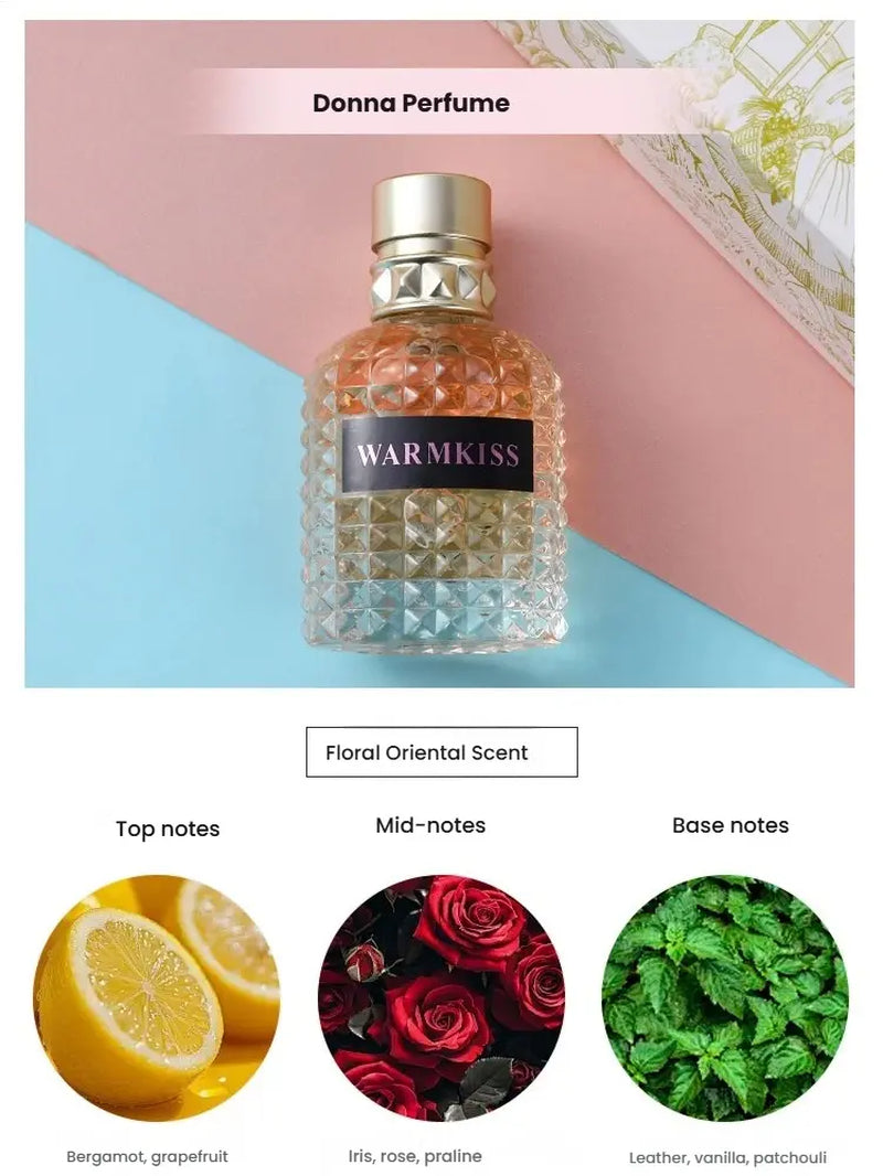 WARMKISS Perfume Set: 4 Scents for Every Vibe- 50Ml+30Ml*2+25Ml - with Floral & Fresh Notes - Ideal Gift for Her on Birthday & Anniversary - Long Lasting Perfumes - Mini Perfumes - Perfect Birthday Gift - Perfect Gift Set - Timber - Colognes-Woman