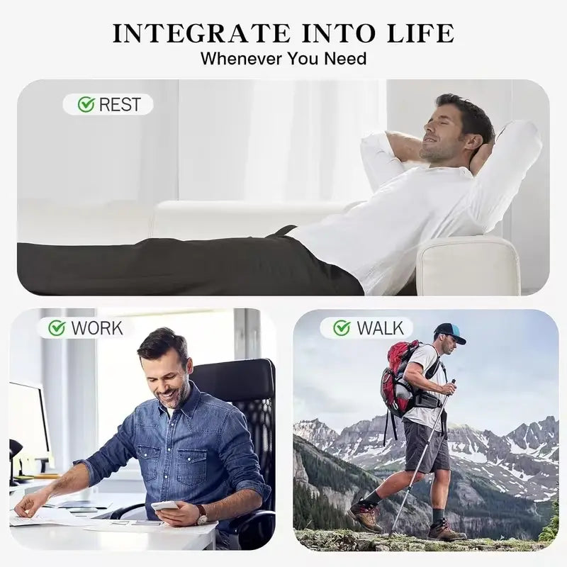 Adjustable Unisex Night Splint for Foot Drop and Plantar Fasciitis, Upgraded Support Straps with Adjustable Shoulder Strap, Provides Relief for Achilles Tendonitis and Heel Spurs; Suitable for Day and Night Use. Ankle Support Brace with Foot Cup.