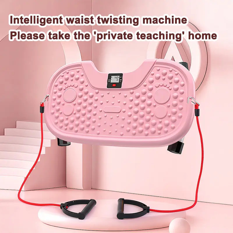 Waist Twist Machine Toned Abs Waist Twister Can Stand with Feet Apart Double Non-Slip No Noise Use Exercise Equipment Abdominal Roller Workout Core Training Fitness Equipment for Women