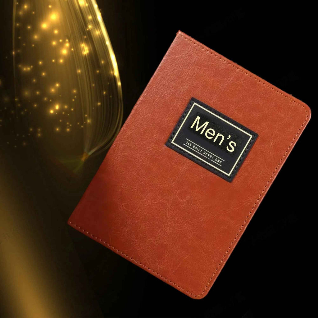 A Minute with God – Men’S Daily Prayer Journal, 365 Days One-Minute Devotions Notebook for Busy Dads & Professionals | Premium Luxleather Cover Christian Prayer Book for Spiritual Growth | Ideal Father’S Day, Christmas & Birthday Faith Gift
