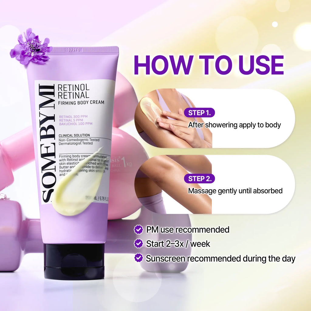 Retinol Retinal Firming Body Cream [200Ml] - Korean Skincare - Advanced Healthy Firming, Anti-Aging Body Lotion for Wrinkles & Smooth Skin Renewal