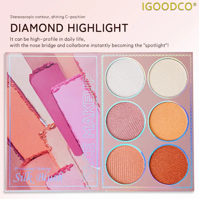 Igoodco 78-Shade Makeup Kit Set - European American Eyeshadow Palette with Multicolor Matte Highlighter, Lip Products, Eyeliner for Cosplay, Model IG3156, 1-Piece,Summerwins