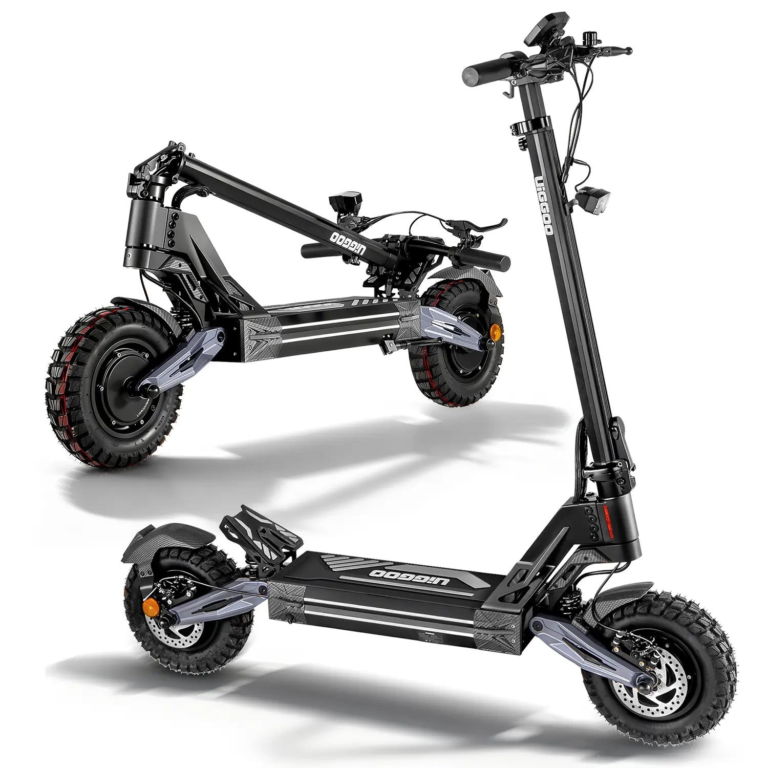 K2MAX Adult Electric Scooter, with a Speed of 45MPH, a 4000W Motor, NFC Card Unlocking, 60V 27Ahbattery, the Longest Riding Distance Is 42 Miles, Equippedwith Front and Rear Shock Absorbers, and a Foldableelectric Scooter