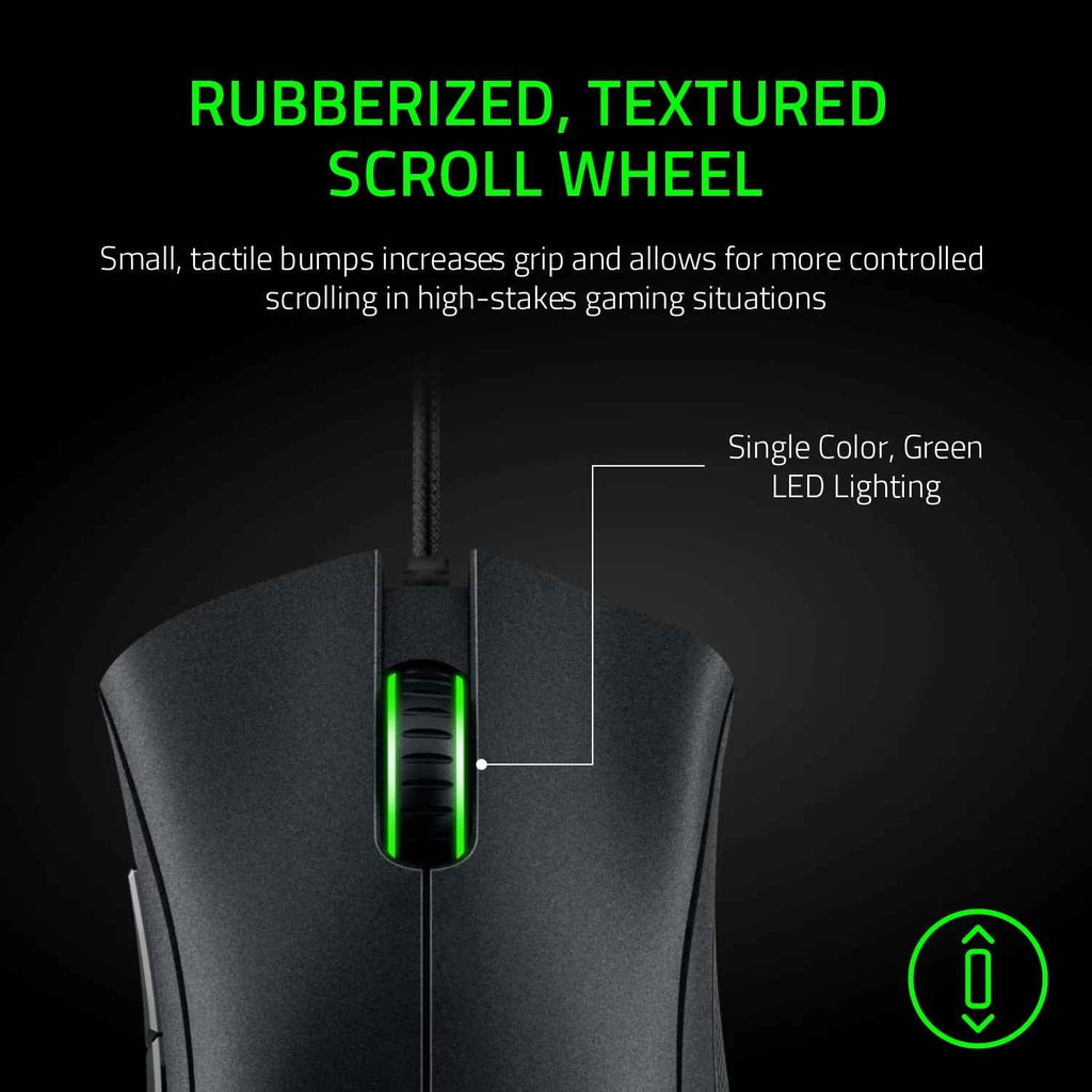 DEATHADDER ESSENTIAL - ERGONOMIC Wired Gaming Mouse -Black