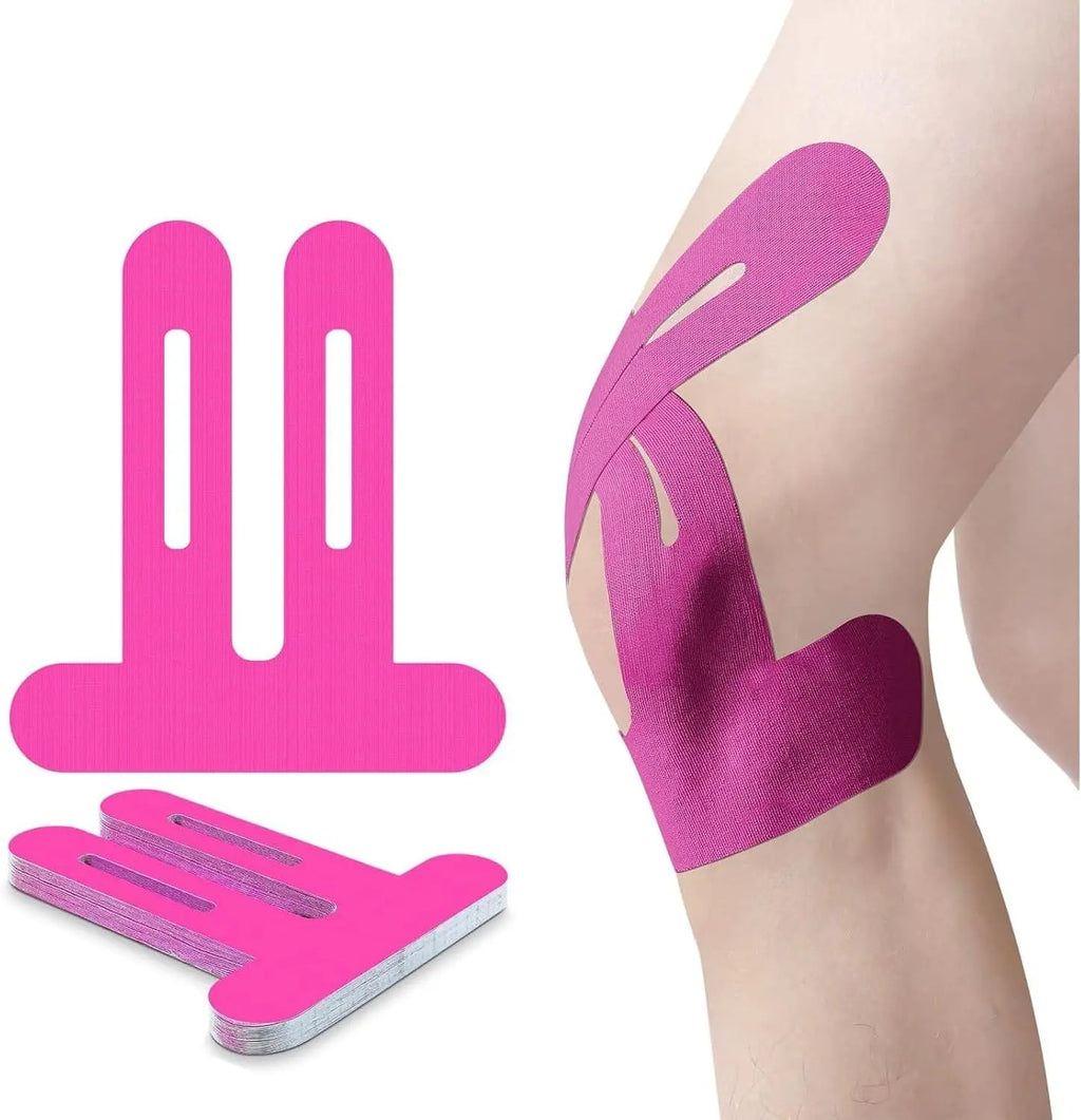 10 Pack Pre-Cut Knee Kinesiology Tape, Relieve Soreness, Stabilize Joints for All Sports