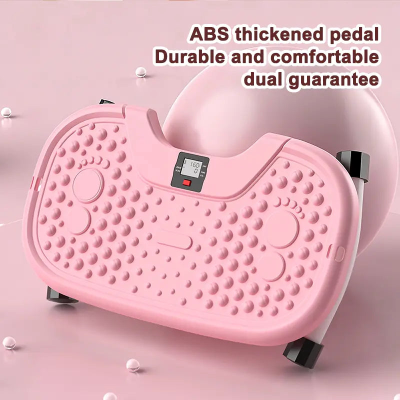 Waist Twist Machine Toned Abs Waist Twister Can Stand with Feet Apart Double Non-Slip No Noise Use Exercise Equipment Abdominal Roller Workout Core Training Fitness Equipment for Women