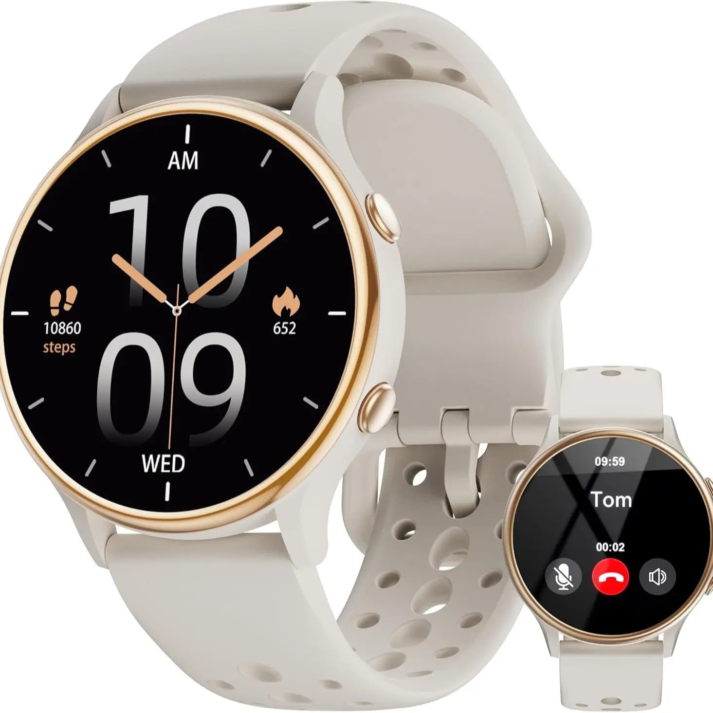 Smart Watch for Women for Android Phones and Iphone Compatible