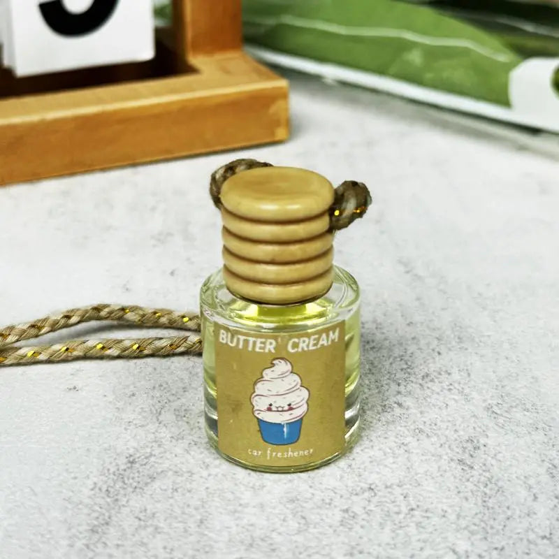 Car Air Fresheners Hanging Scent Oil Diffuser,Exovan 8ML Nature Frangrance Friut Juciy Perfume Last Long Time with Three Scents for Car & Live Gifts